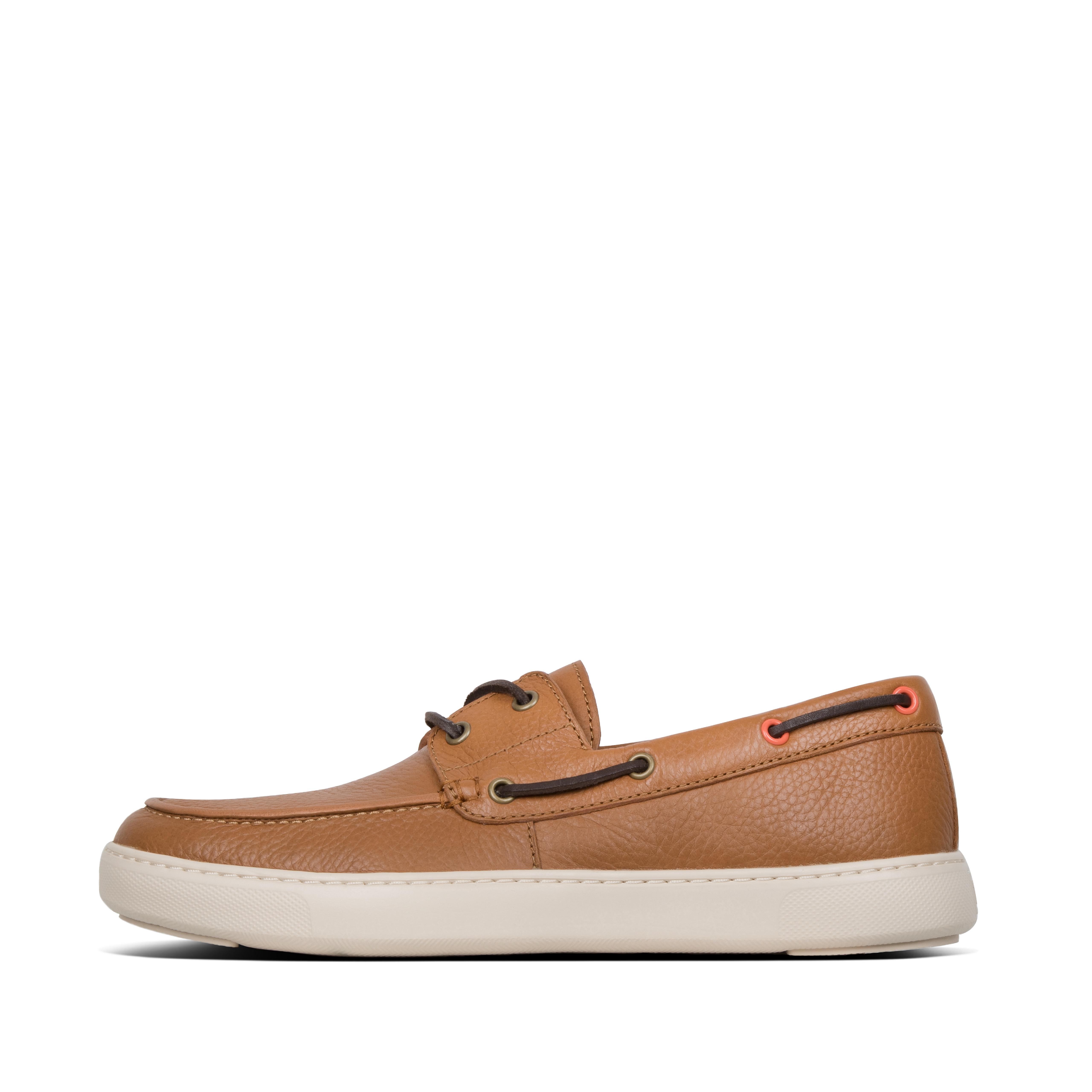 light tan boat shoes