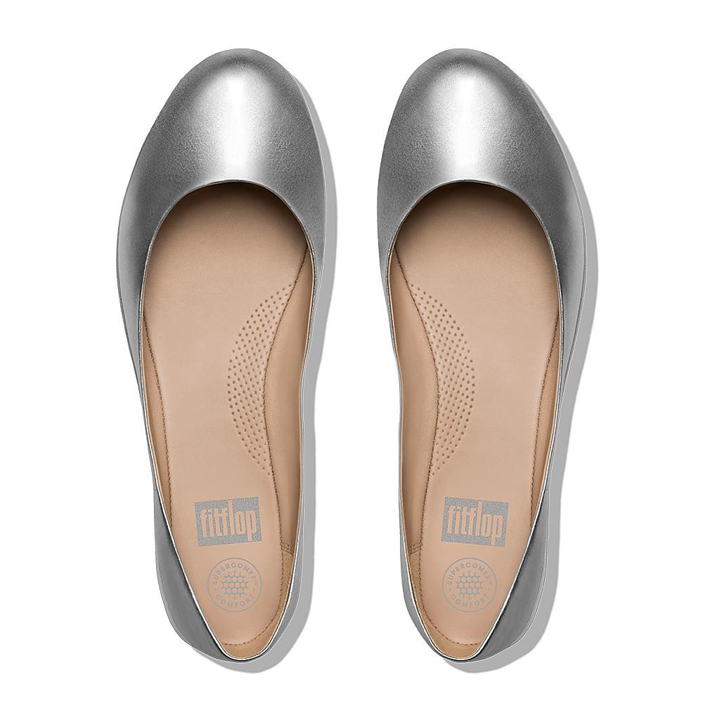 fitflop leather superballerina