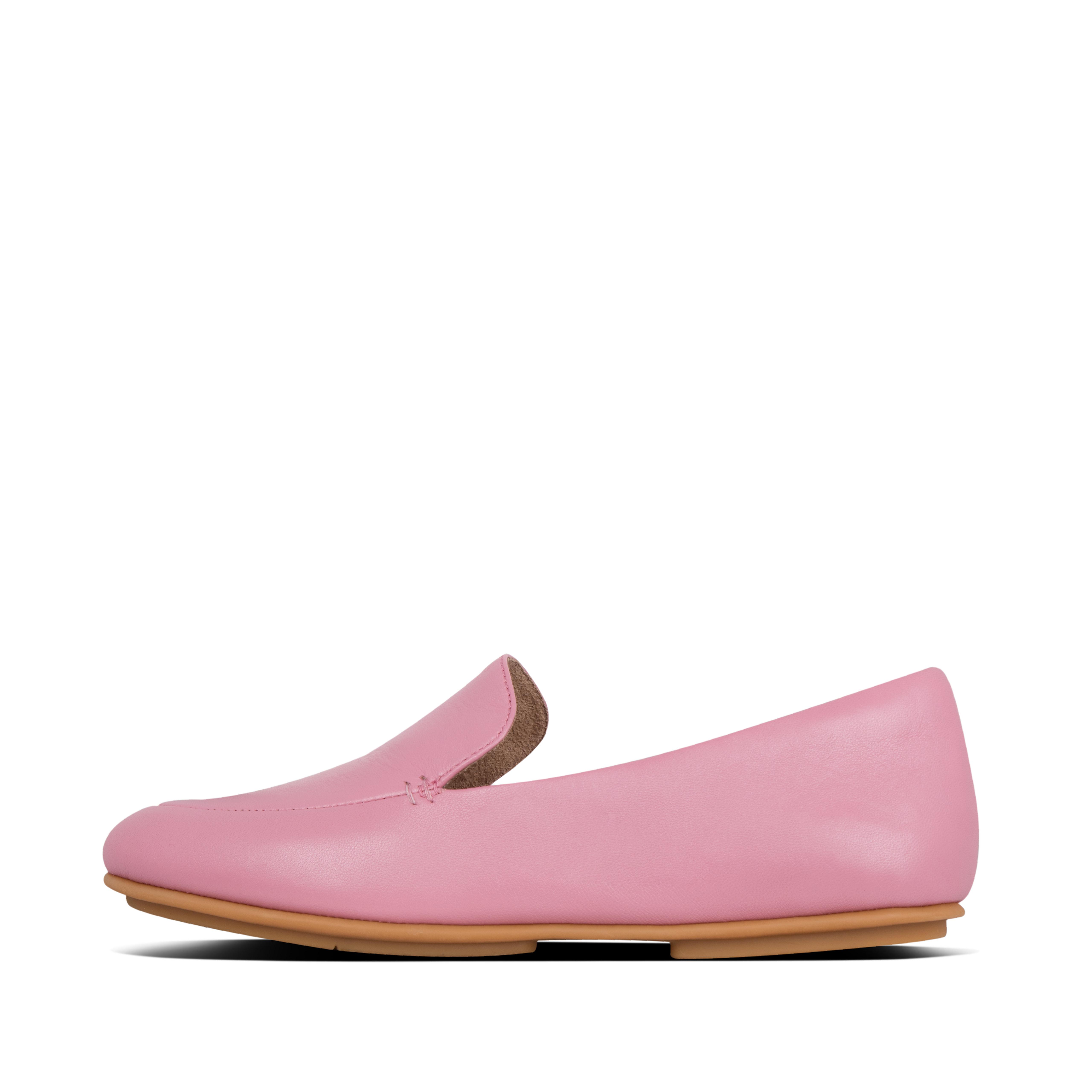 rose pink loafers