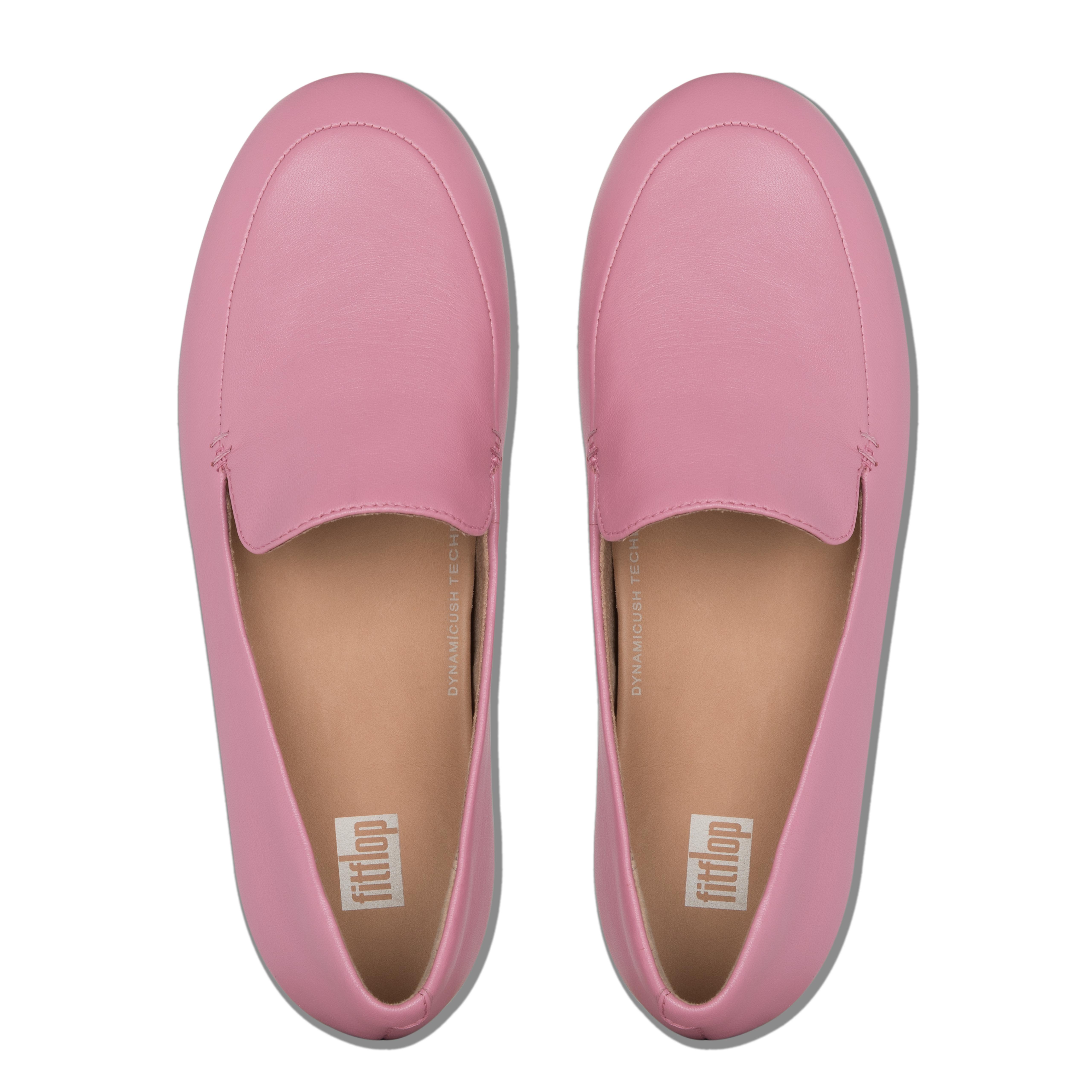 rose pink loafers