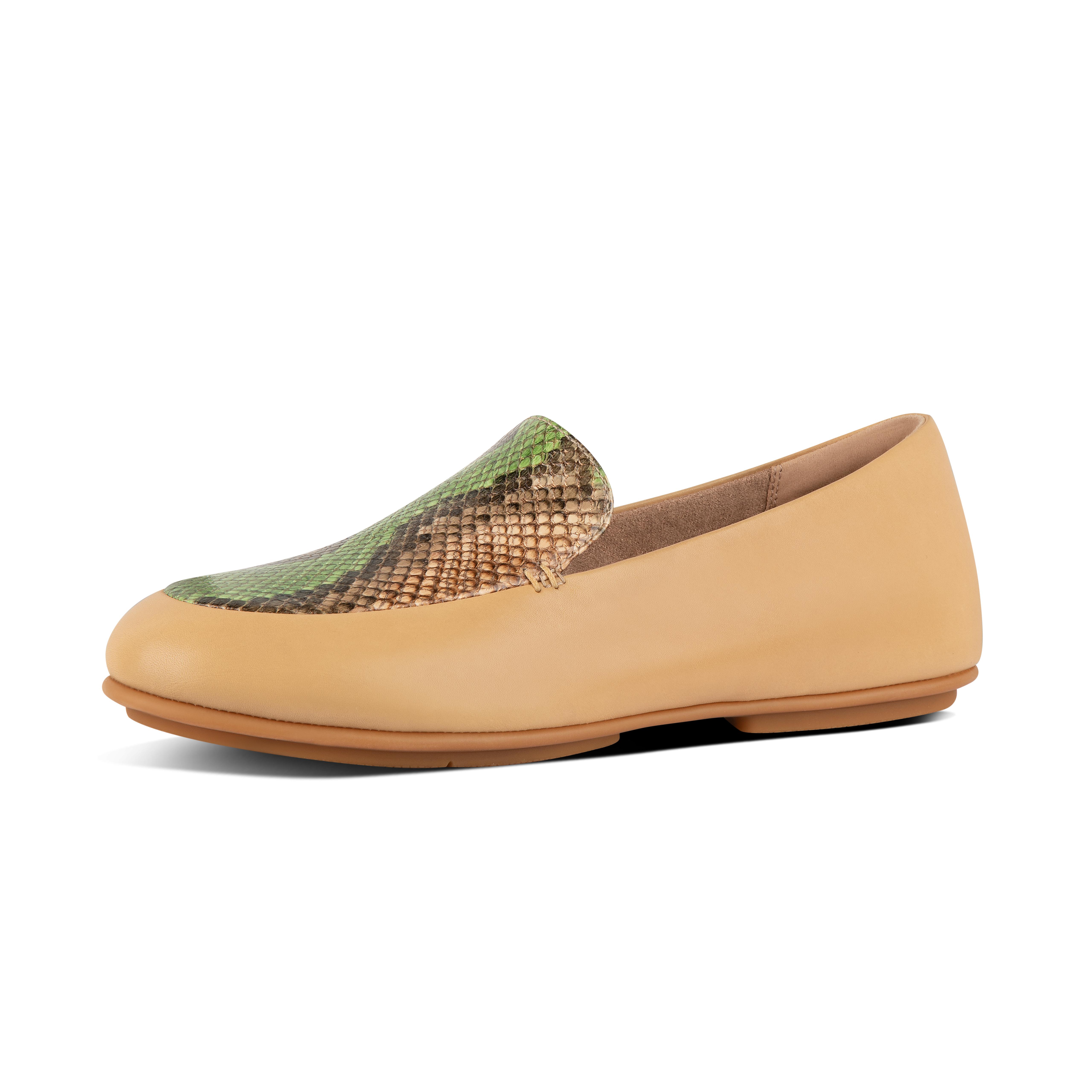 lime green loafers