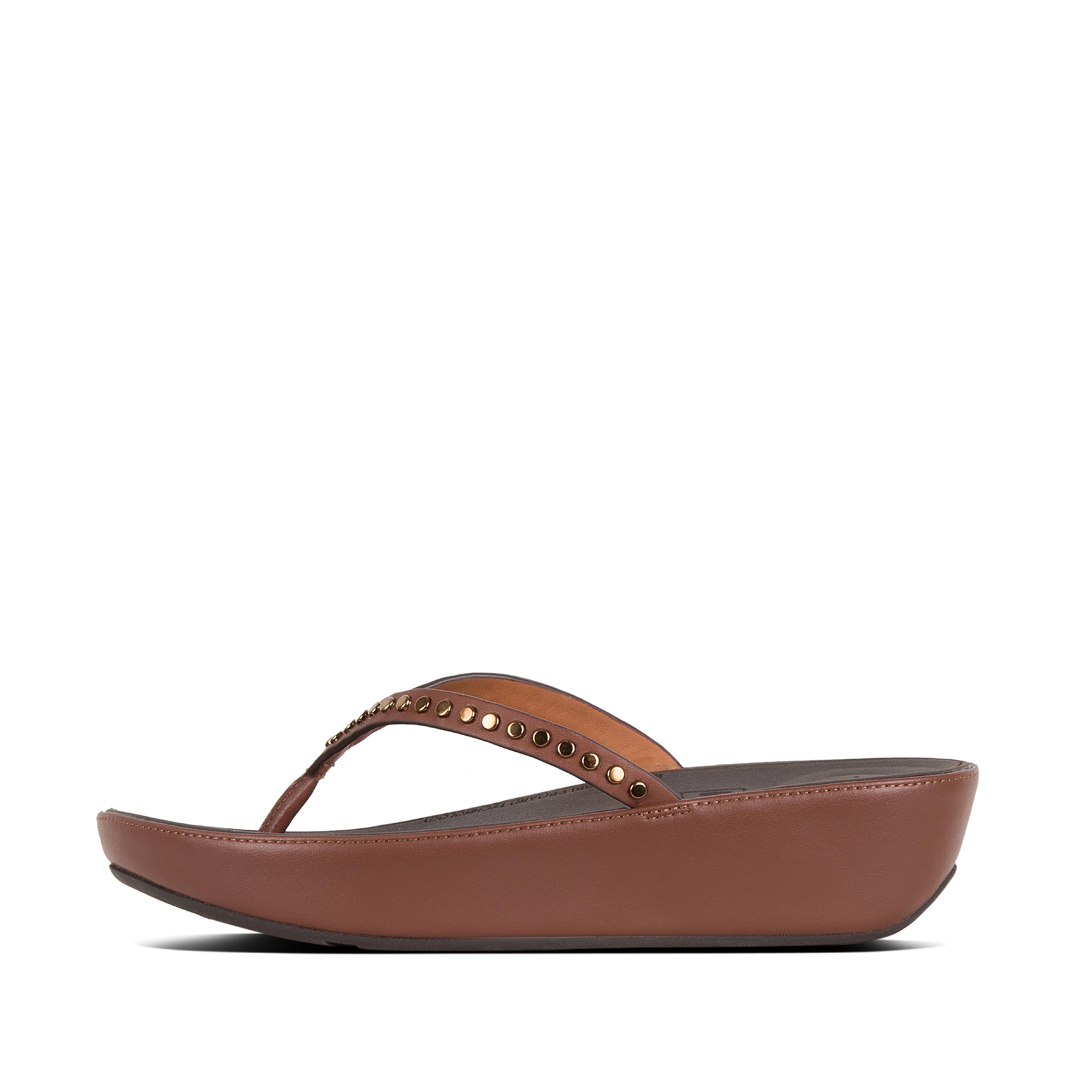 Women s LINNY Leather Toe Thongs FitFlop US