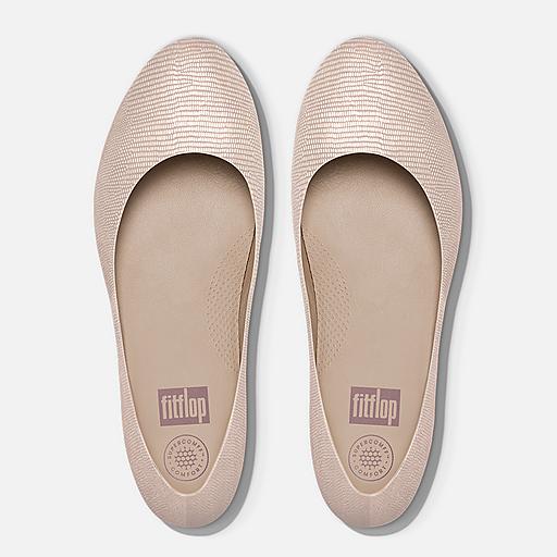 Fitflop leather superballerina deals