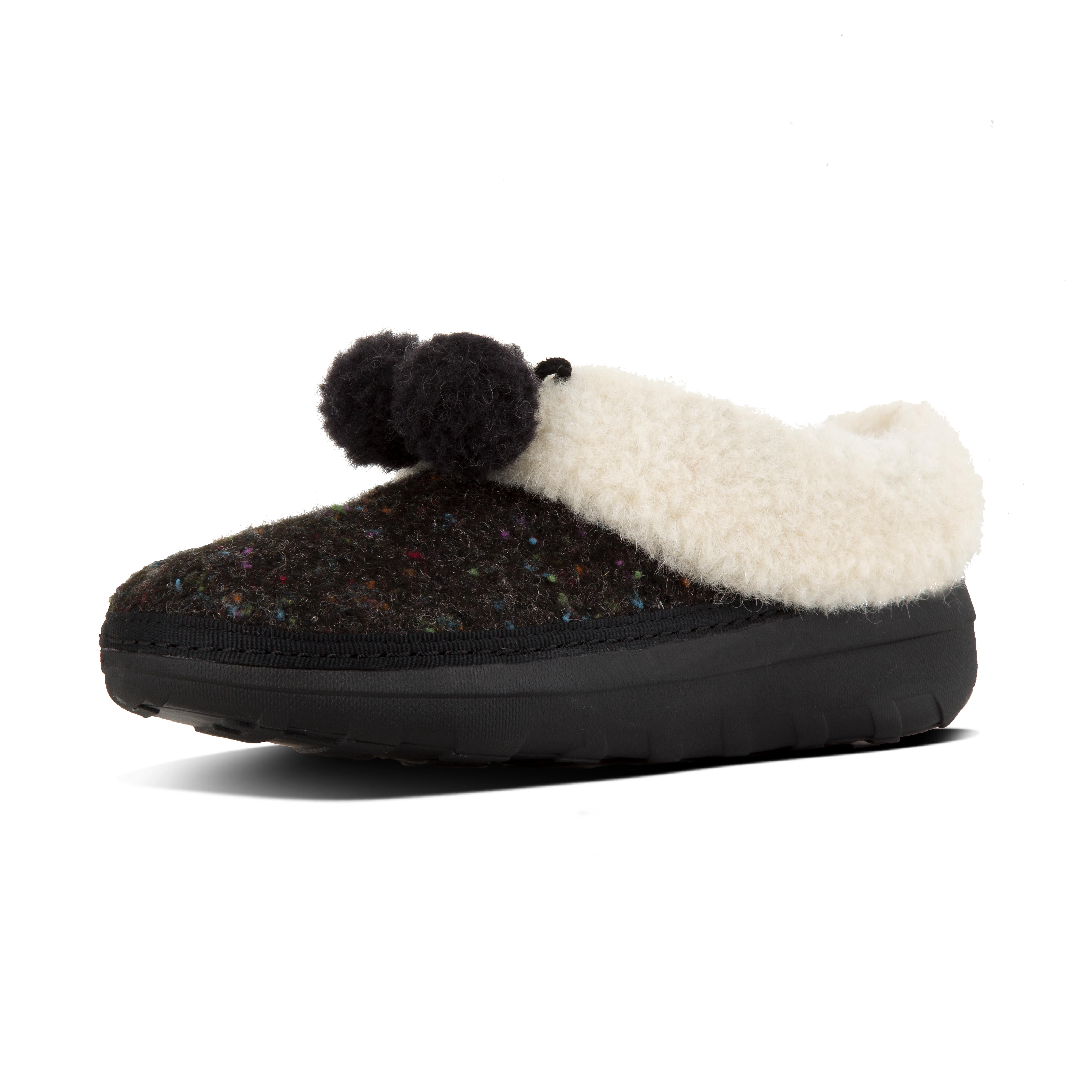 fitflop house pom pom slippers