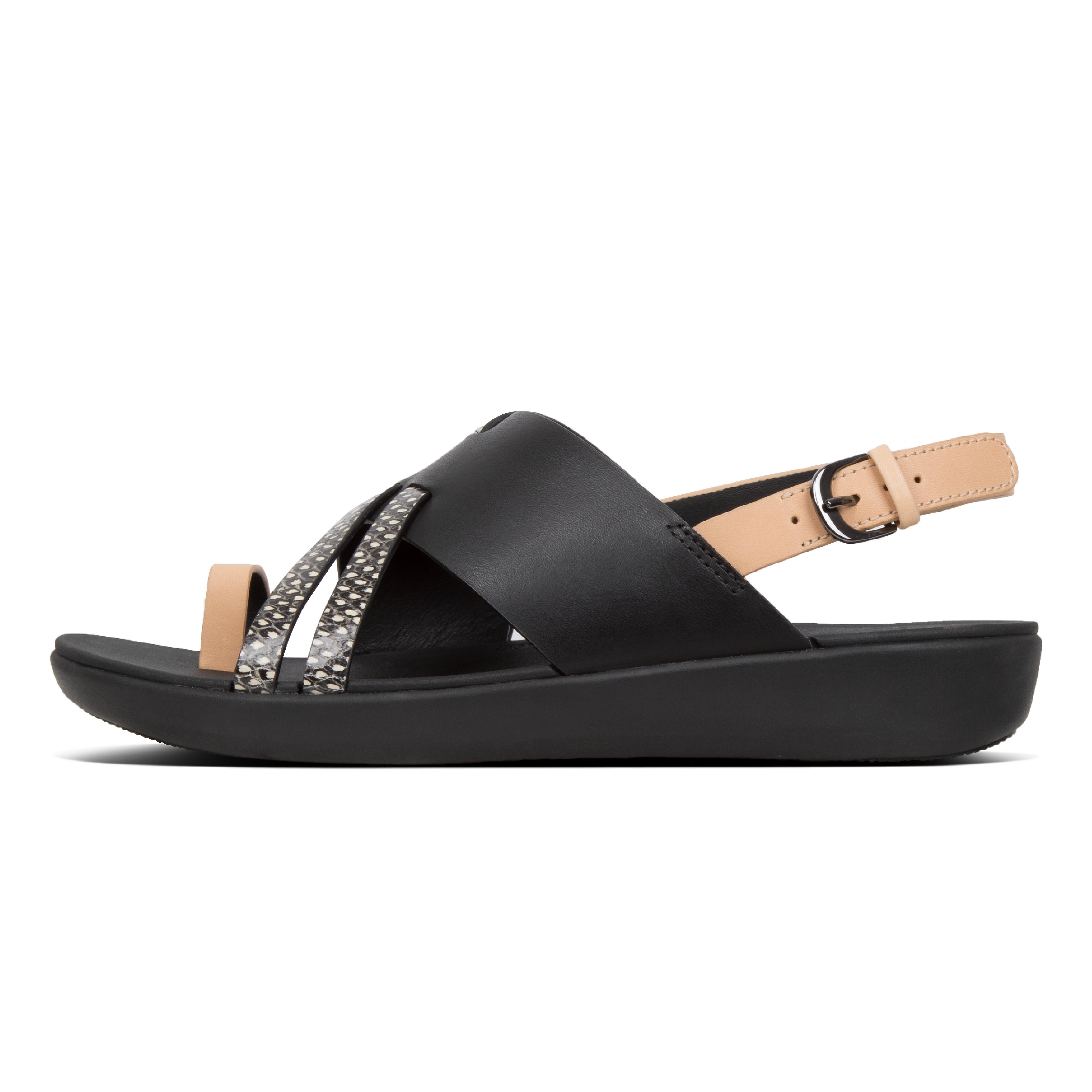 Women's LOOPY Leather Back-Strap-Sandals