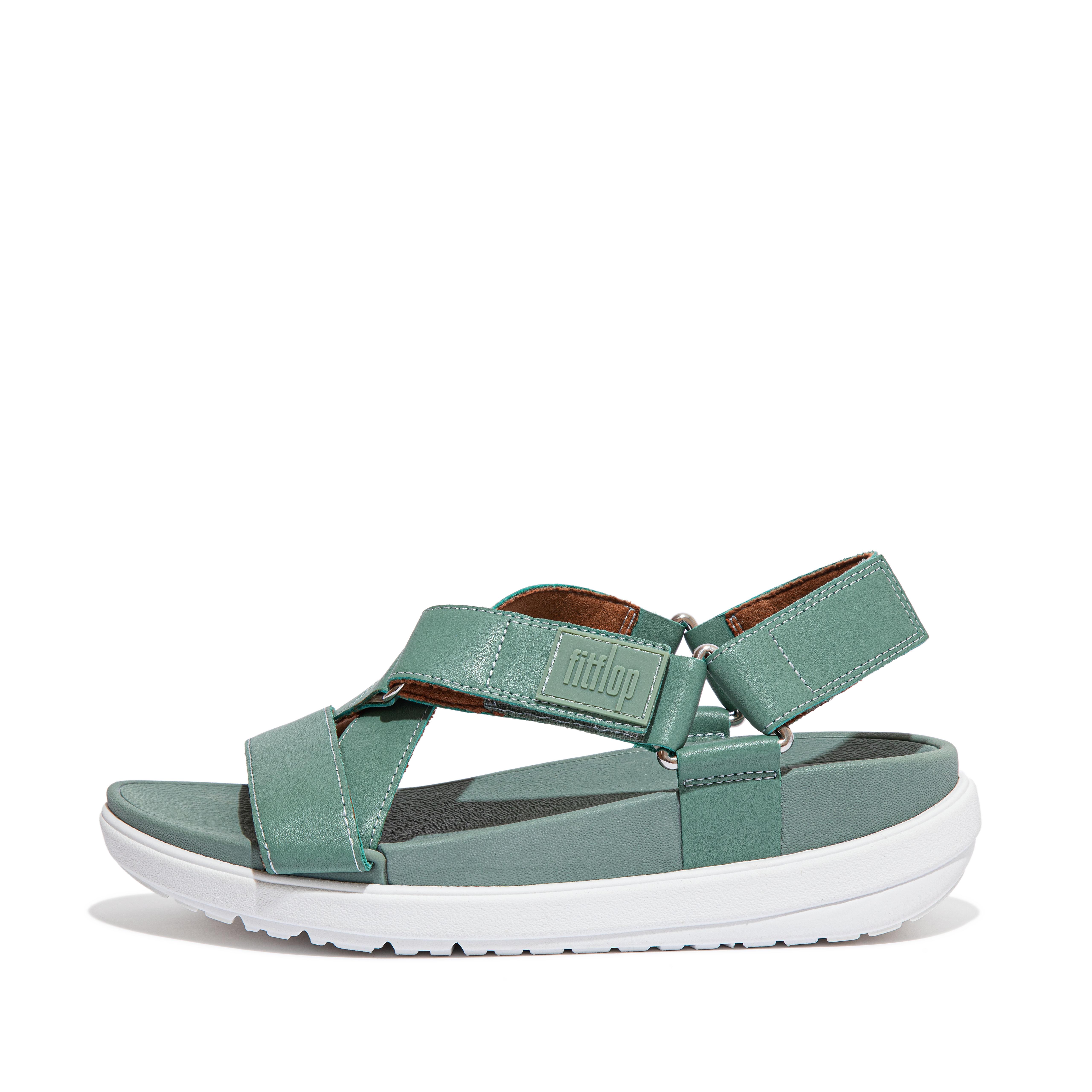 Women's Loosh Leather Cross Strap Sandals | FitFlop US