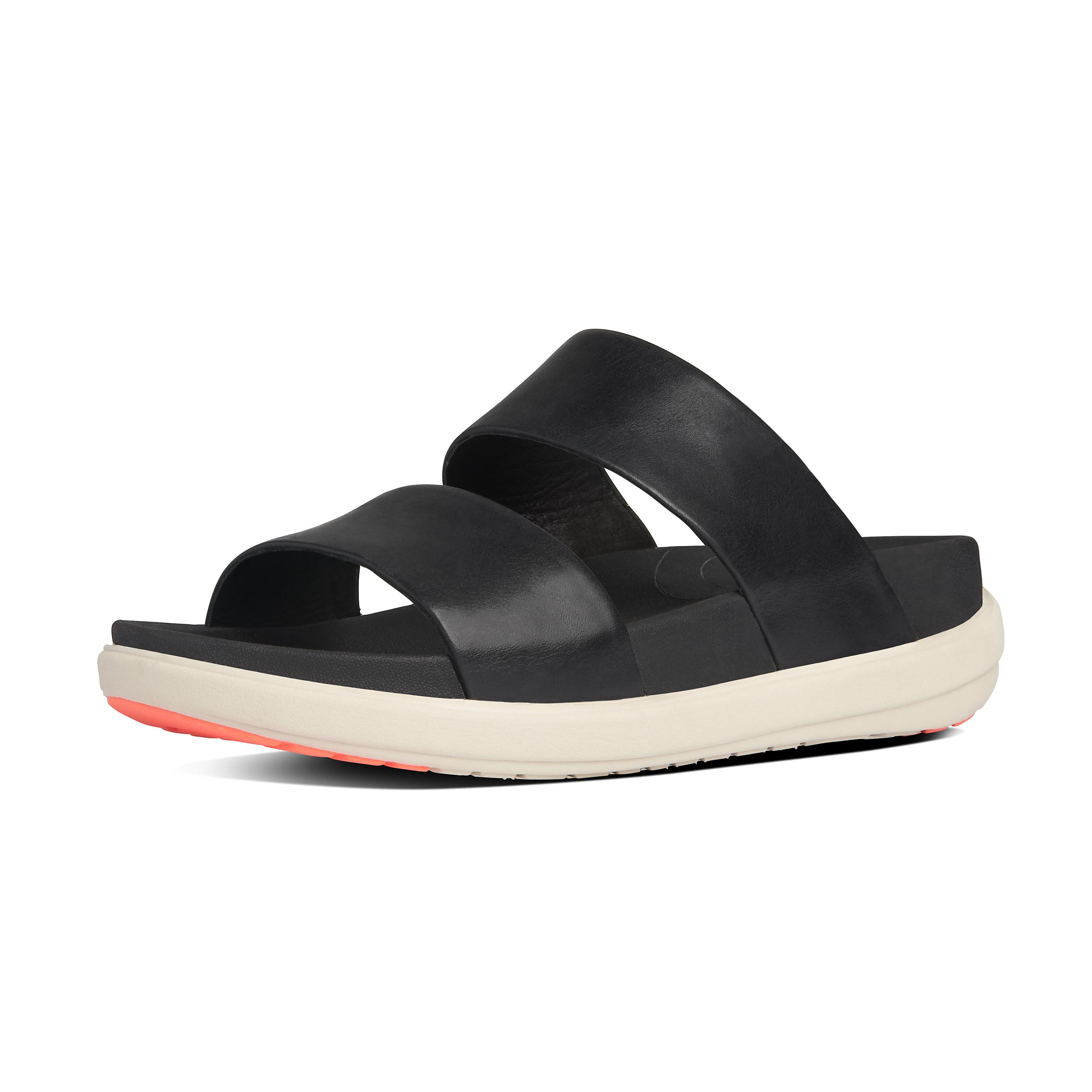 Women s LOOSH Leather Slides FitFlop EU