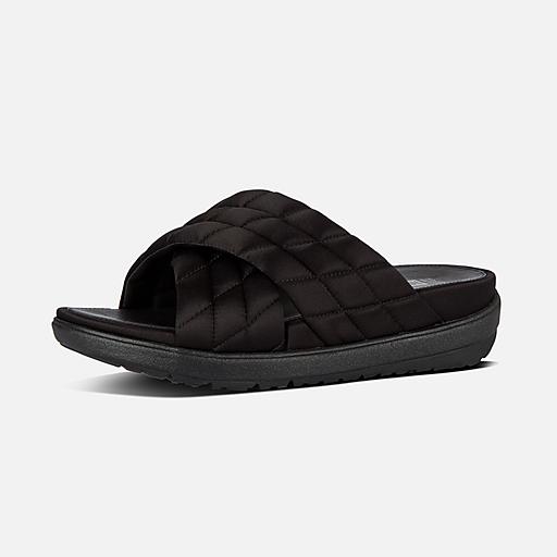 Women s LOOSH LUXE Textile Slides FitFlop US