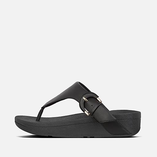 Donna Lottie Pelle Sandali Infradito FitFlop EU