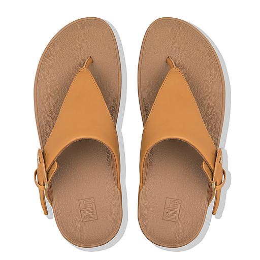 Women s Lottie Leather Toe Post Sandals FitFlop UK