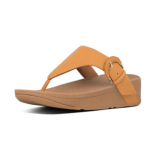 Women s Lottie Leather Toe Post Sandals FitFlop UK