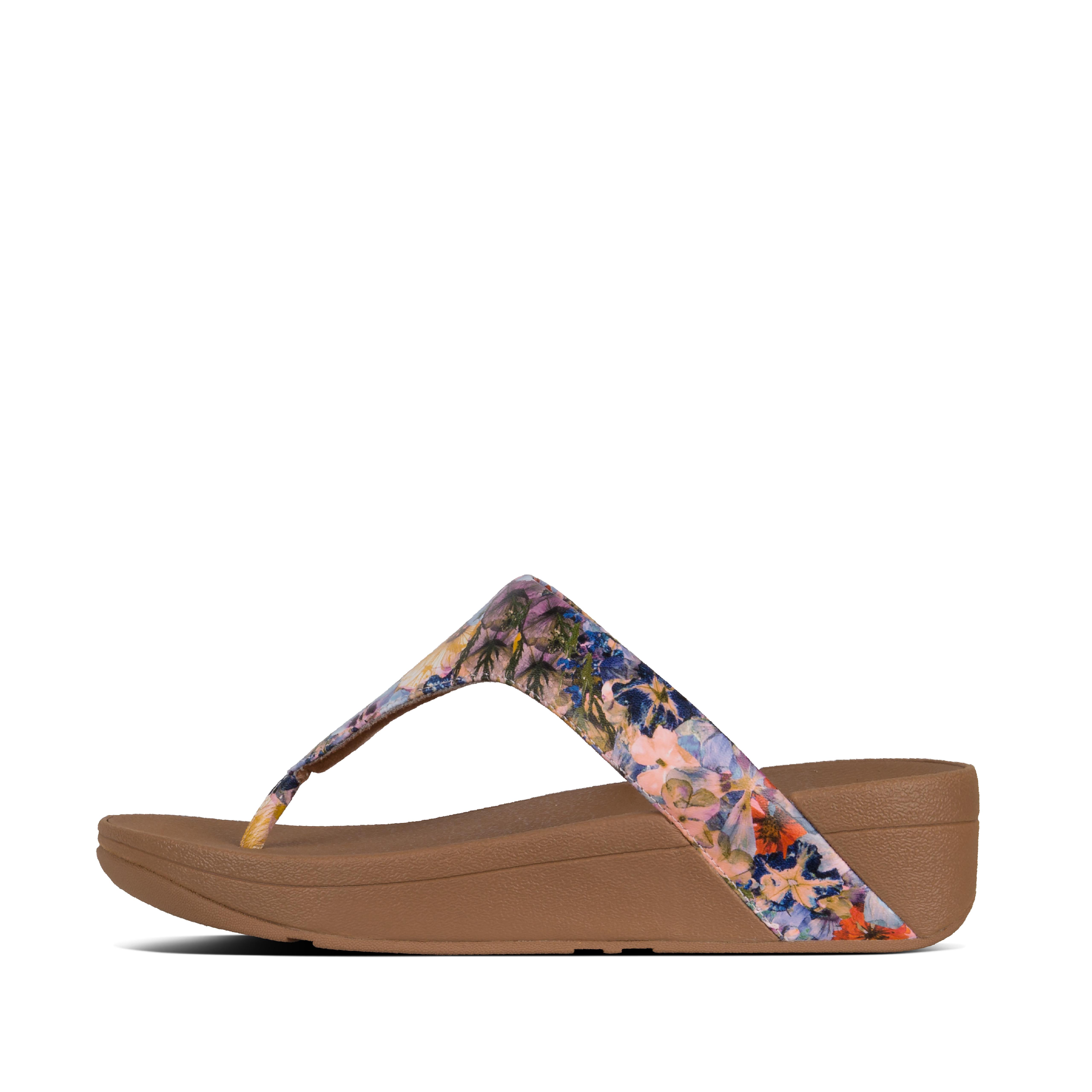 fitflop lottie flower crush wedge sandal