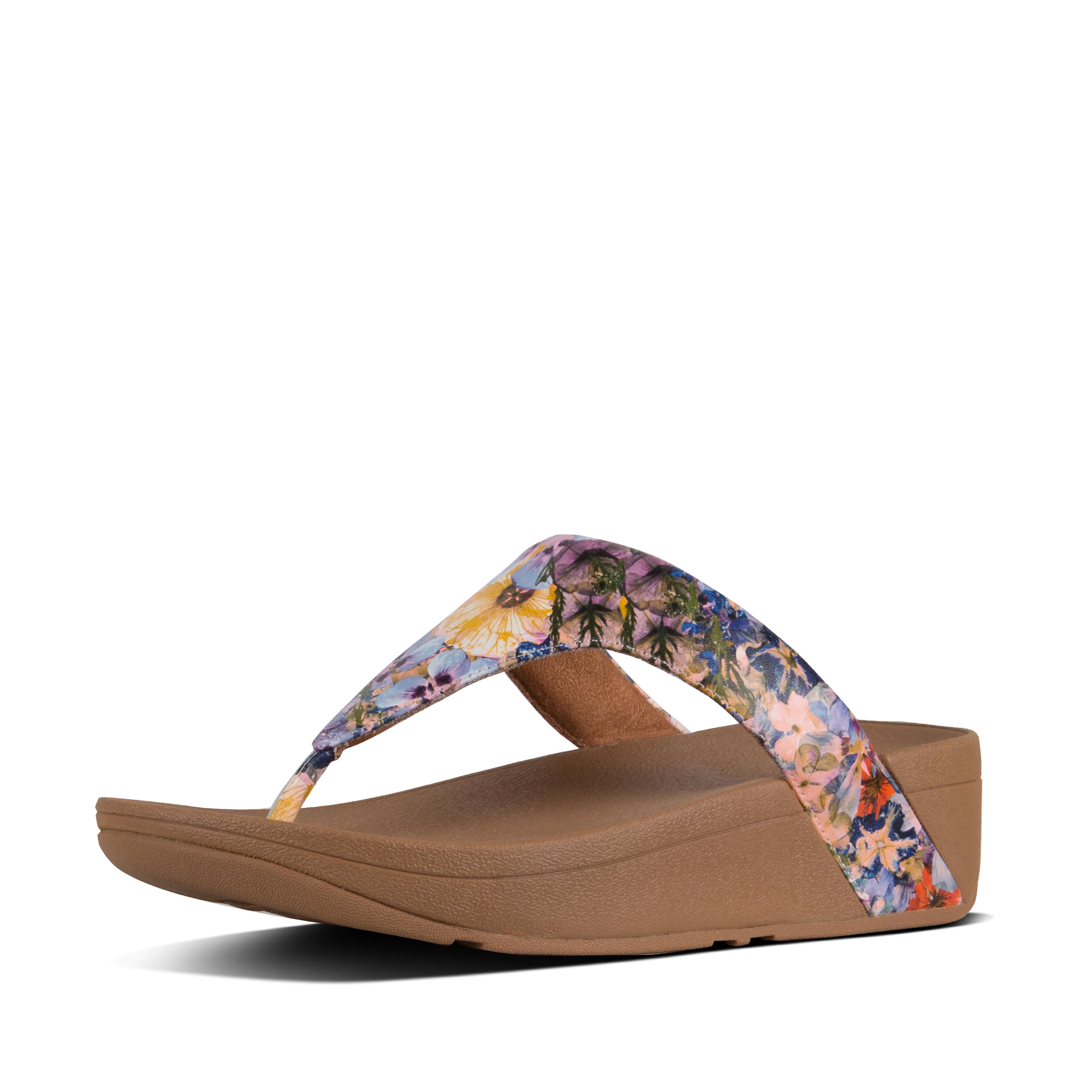 fitflop lottie flower crush wedge sandal