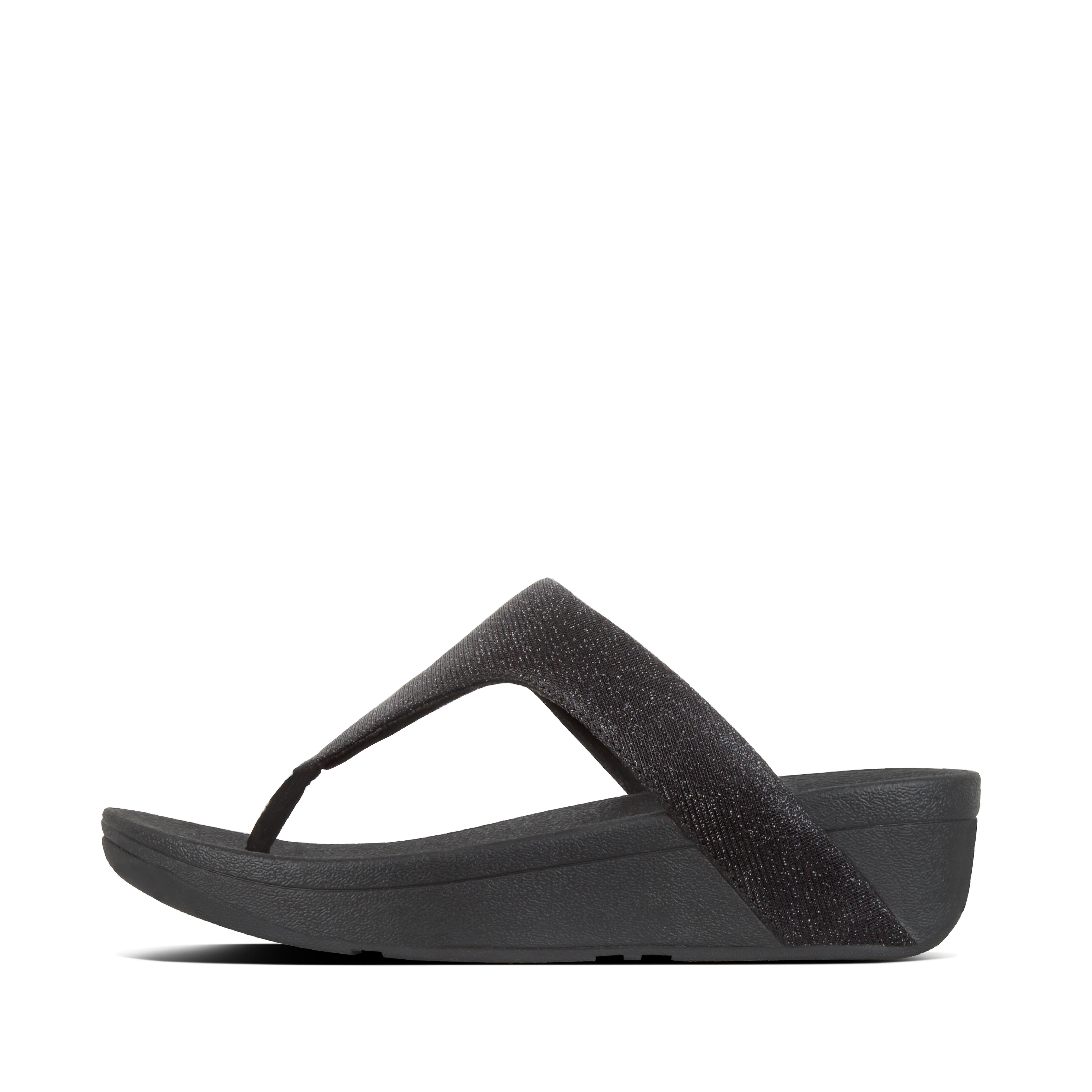 Fitflop lottie hot sale glitzy black