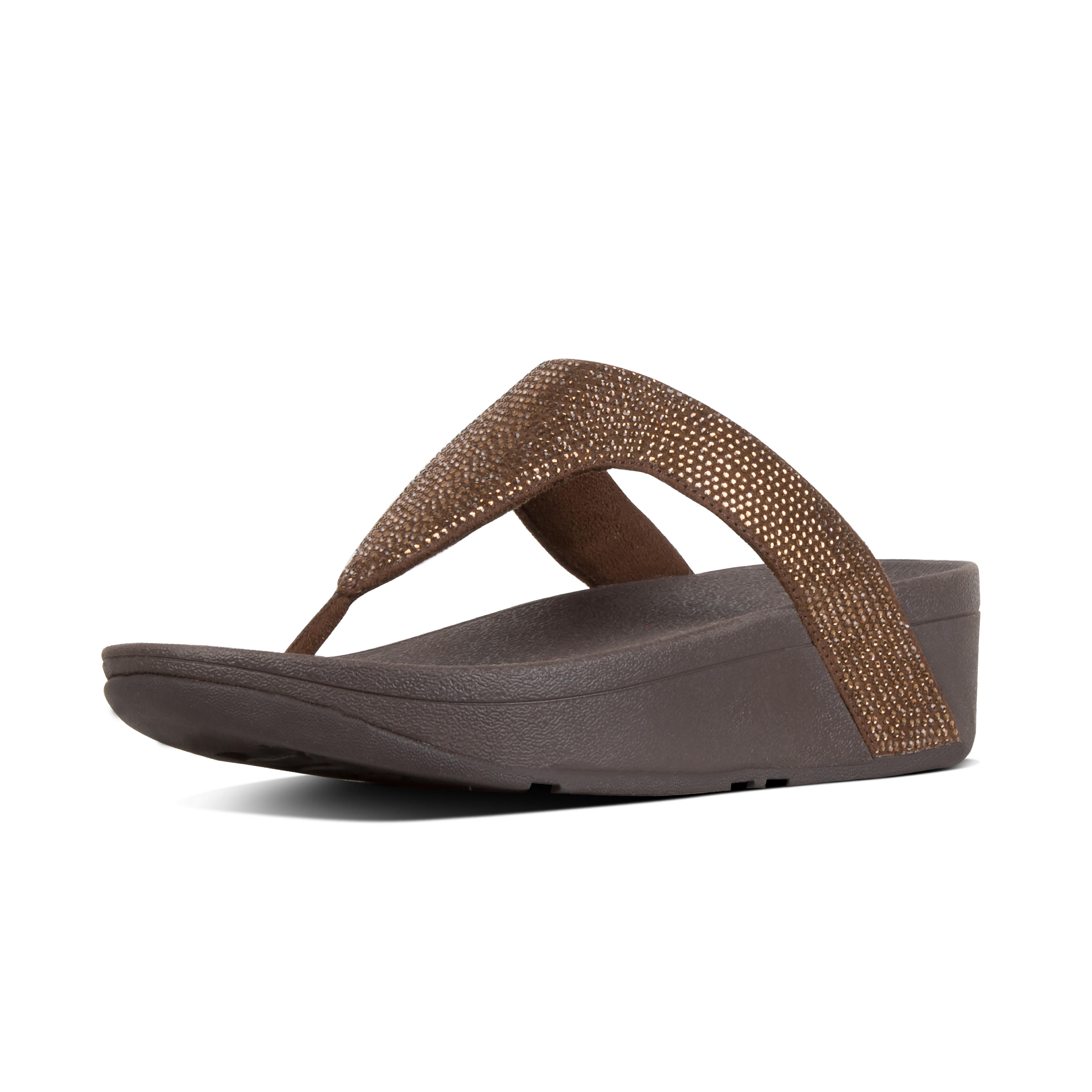 Women s LOTTIE Microfibre Toe Thongs FitFlop US