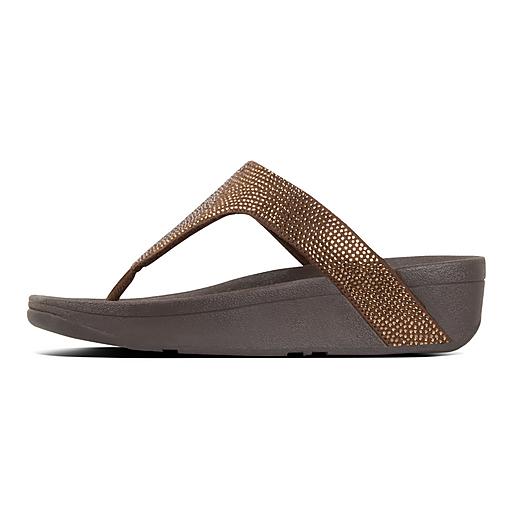 Women s LOTTIE Microfibre Toe Thongs FitFlop US