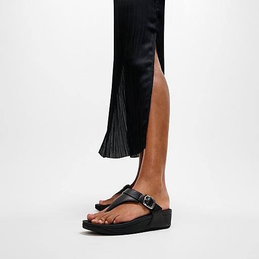 Women's Lulu Adjustable Leather Toe-Posts | FitFlop US