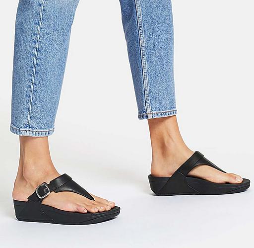 Women's Lulu Adjustable Sandals in Leather | FitFlop US