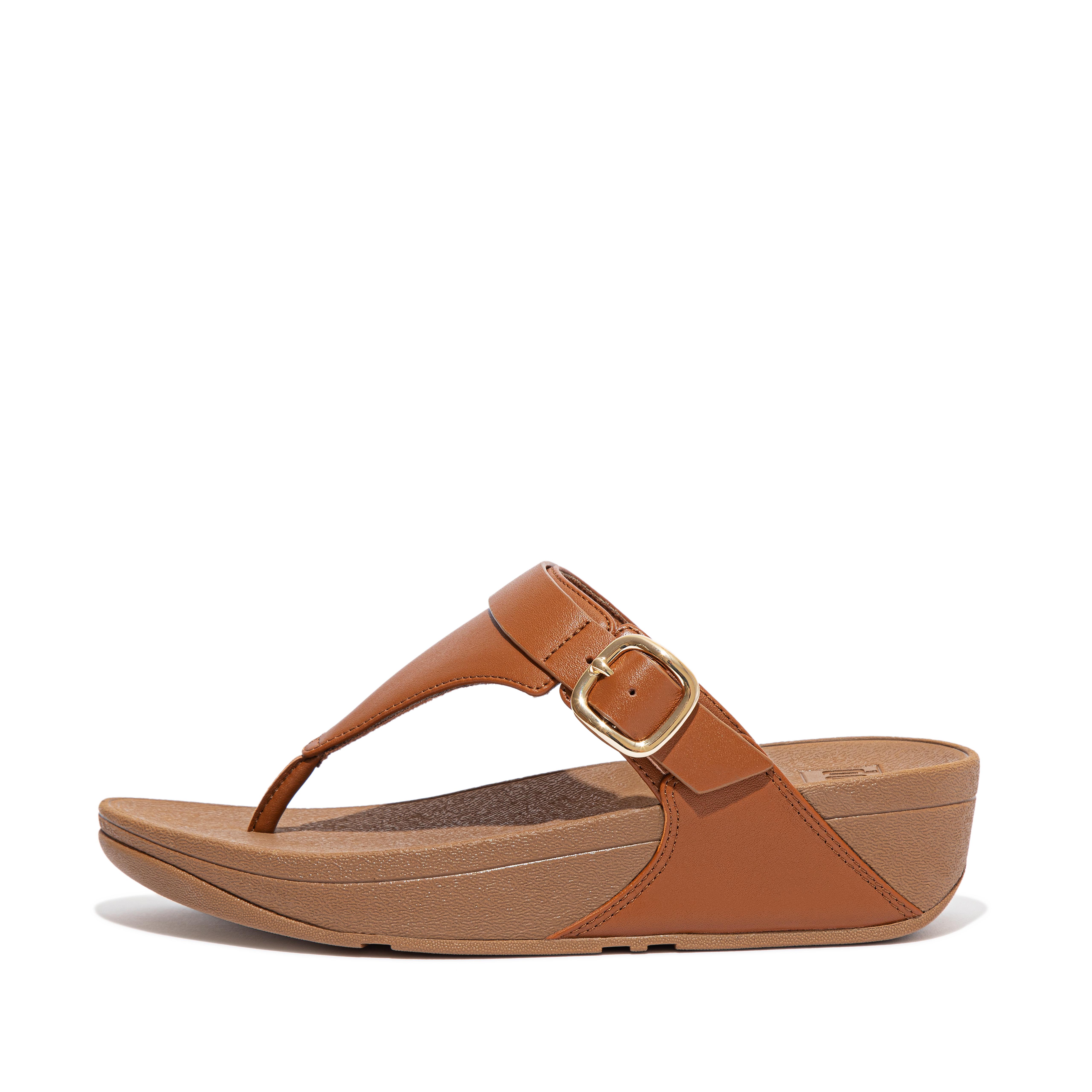 Women LULU Adjustable Leather Toe-Post, Full Price