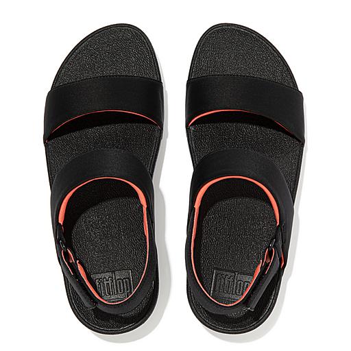 Nike sandals with hot sale back strap