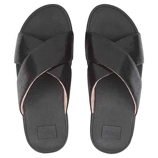 Women s LULU Faux Leather Slides FitFlop CA