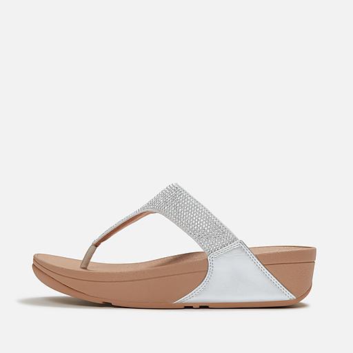 Women's Lulu Crystal-Embellished Other Toe-Posts | FitFlop US