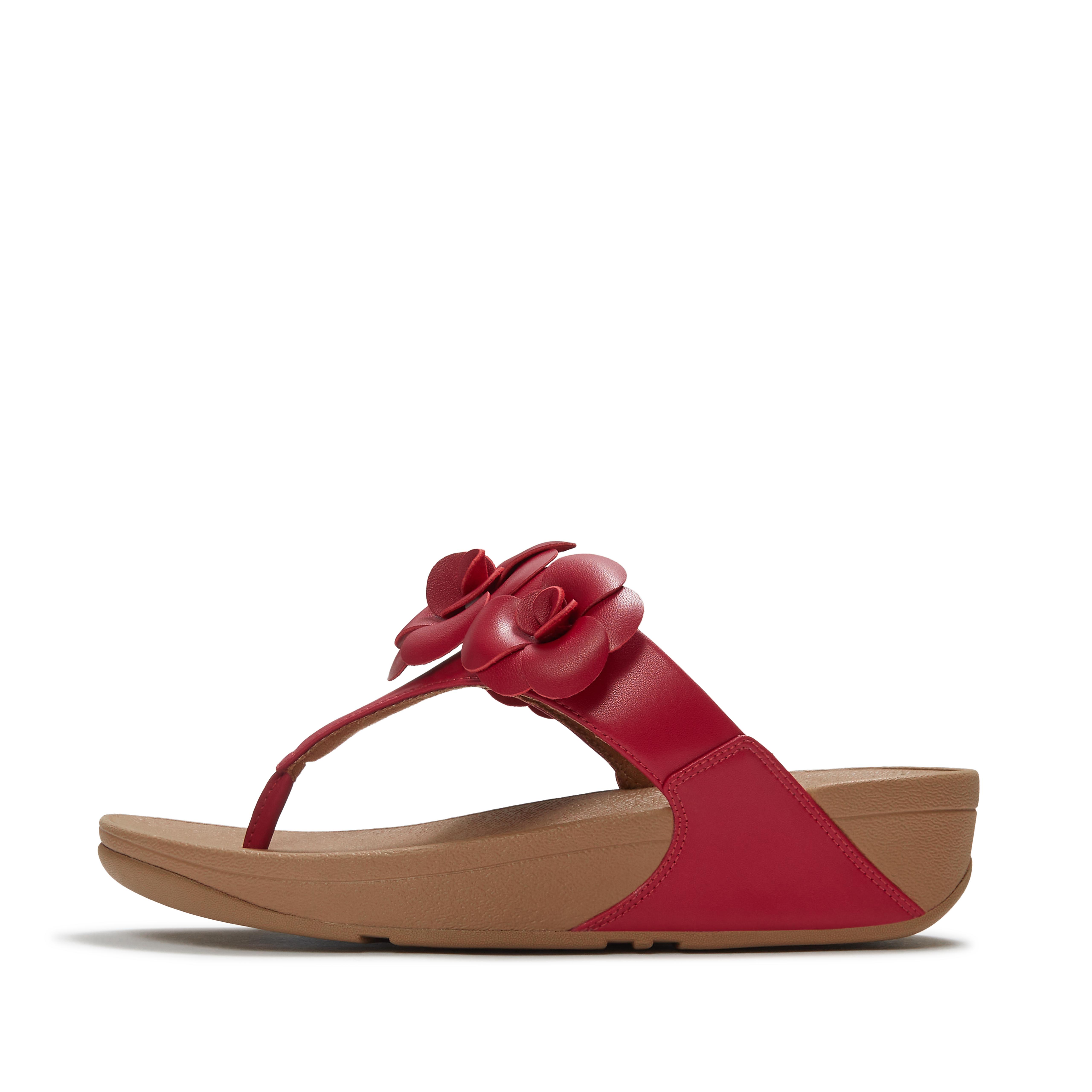 Lulu Flower Toe-Post Sandals