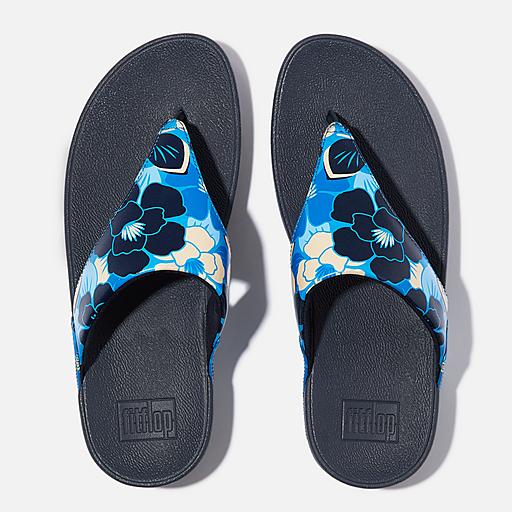 Women's Lulu Leather Toe-Posts FitFlop EU