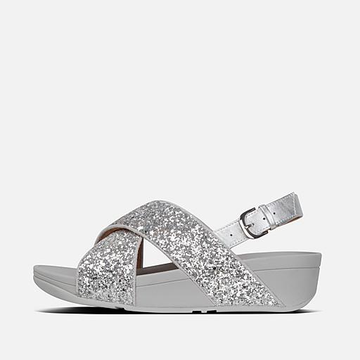 Women s Lulu Glitter Back Strap Sandals FitFlop CA