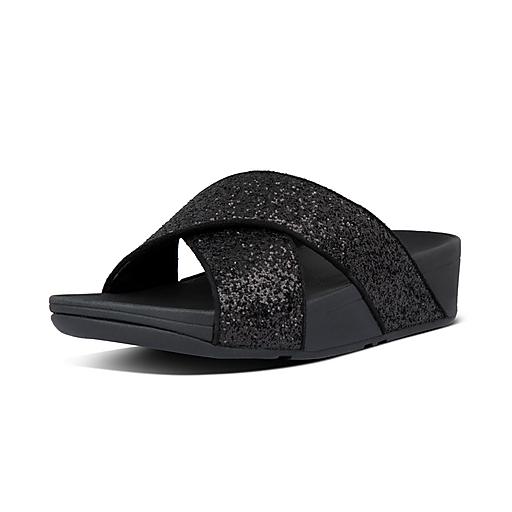 Women's Lulu Glitter Slides | Sparkly Slides | FitFlop US