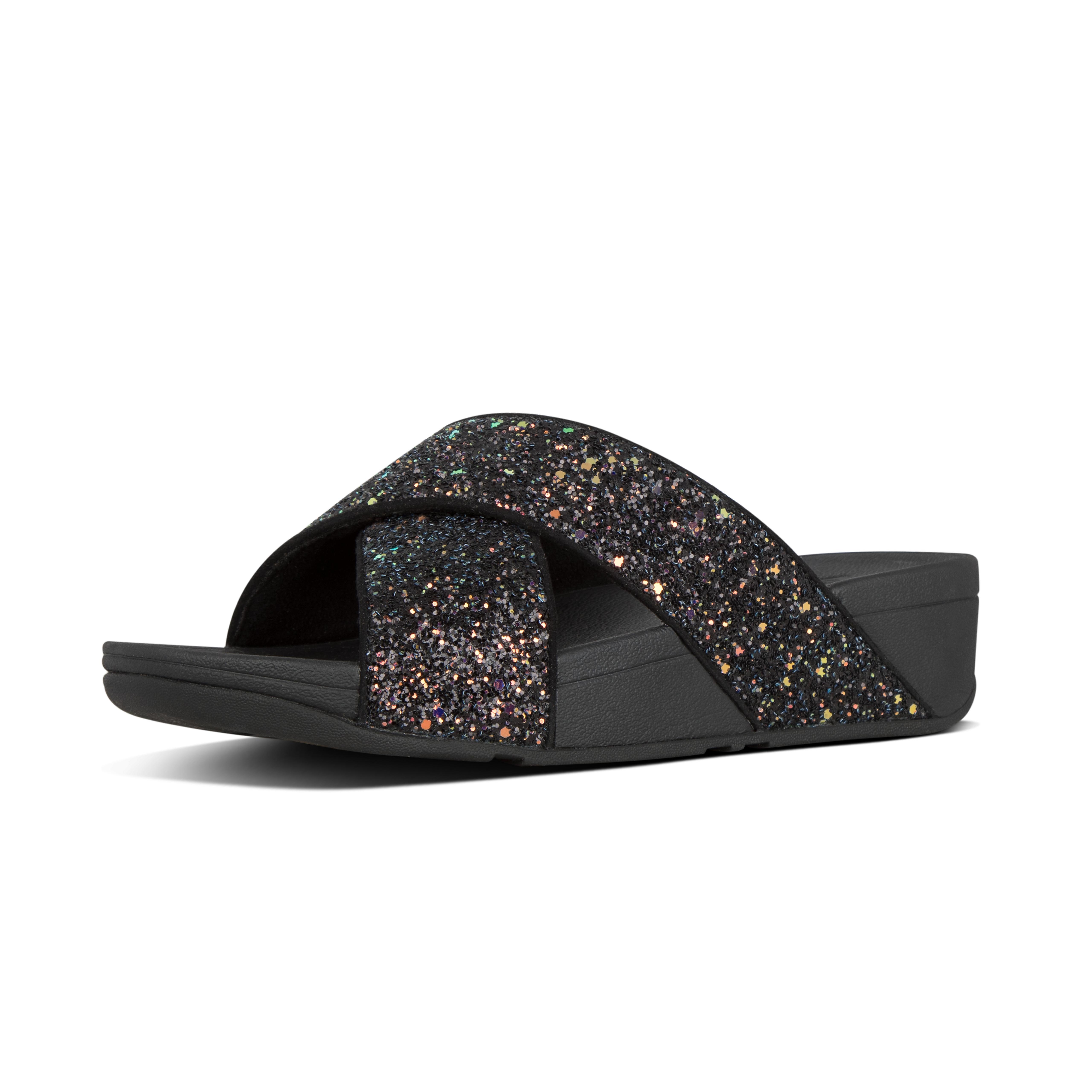 Fitflop lulu best sale cross slide black