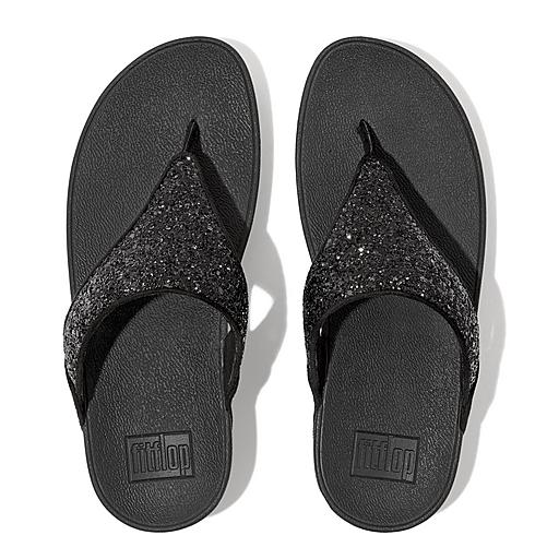 Women's Lulu Glitter Toe-Post Sandals | FitFlop CA