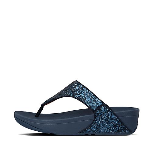 Women's Lulu Glitter Toe-Post Sandals | FitFlop US