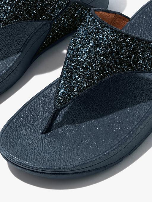 Women's Lulu Glitter Toe-Post Sandals