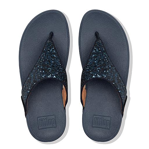 Women's Lulu Glitter Toe-Post Sandals | FitFlop US