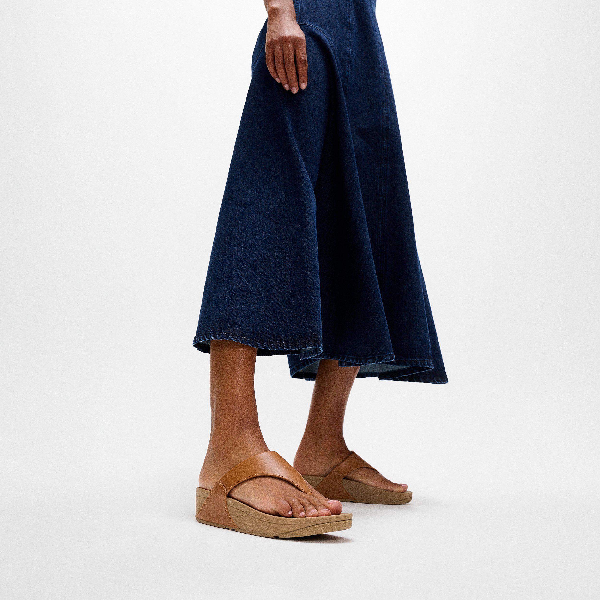 fitflop tan casual slippers