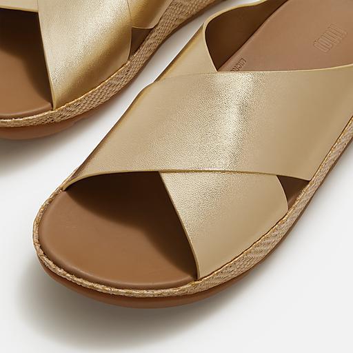 Women's Lulu Lux Leather Slides | FitFlop US