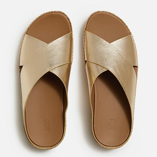 Women's Lulu Lux Leather Slides | FitFlop US