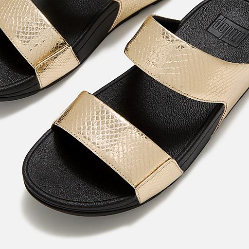 Women's Lulu Leather Slides | FitFlop CA