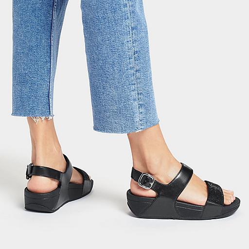Women's Lulu Microfibre-Faux-Leather Back-Strap-Sandals Women's Lulu Microfibre-Faux-Leather Back-Strap-Sandals