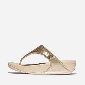 Women s Gold Beach Sandals Rose Gold Beach Sandals FitFlop EU