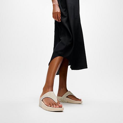 Women's Lulu Shimmerglitz Textile Toe-Posts | FitFlop US