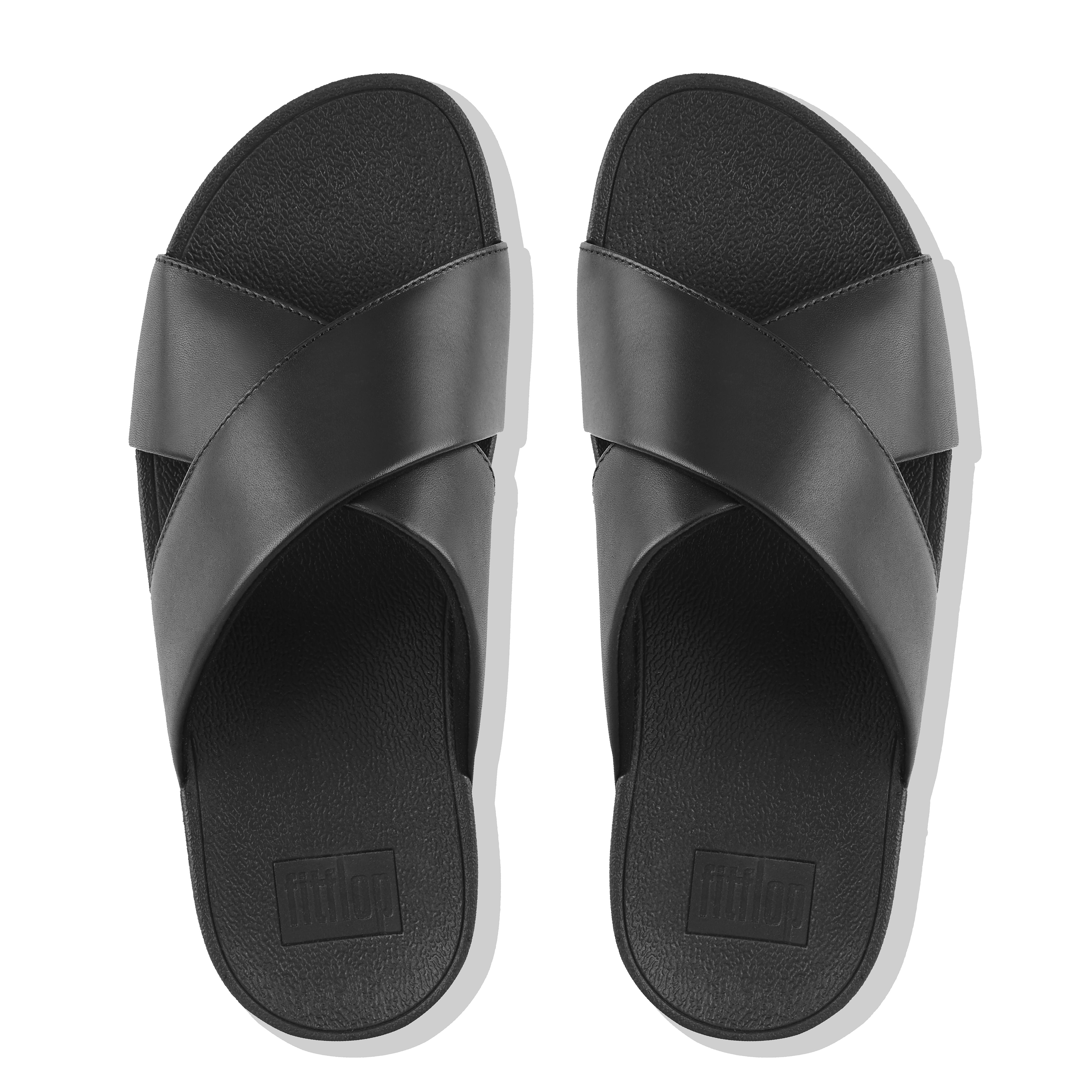 fitflop lulu leather slide