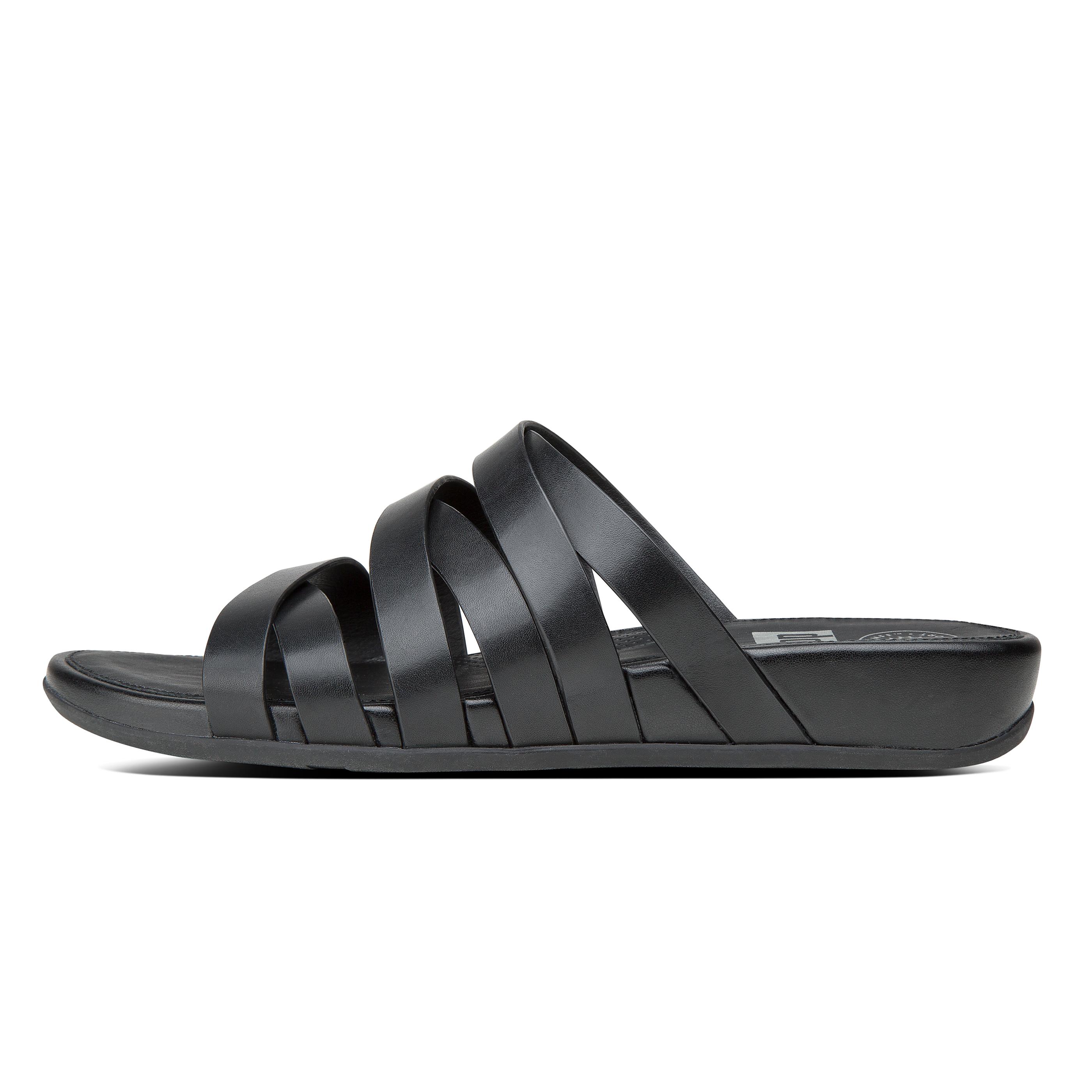 fitflop lumy leather slide