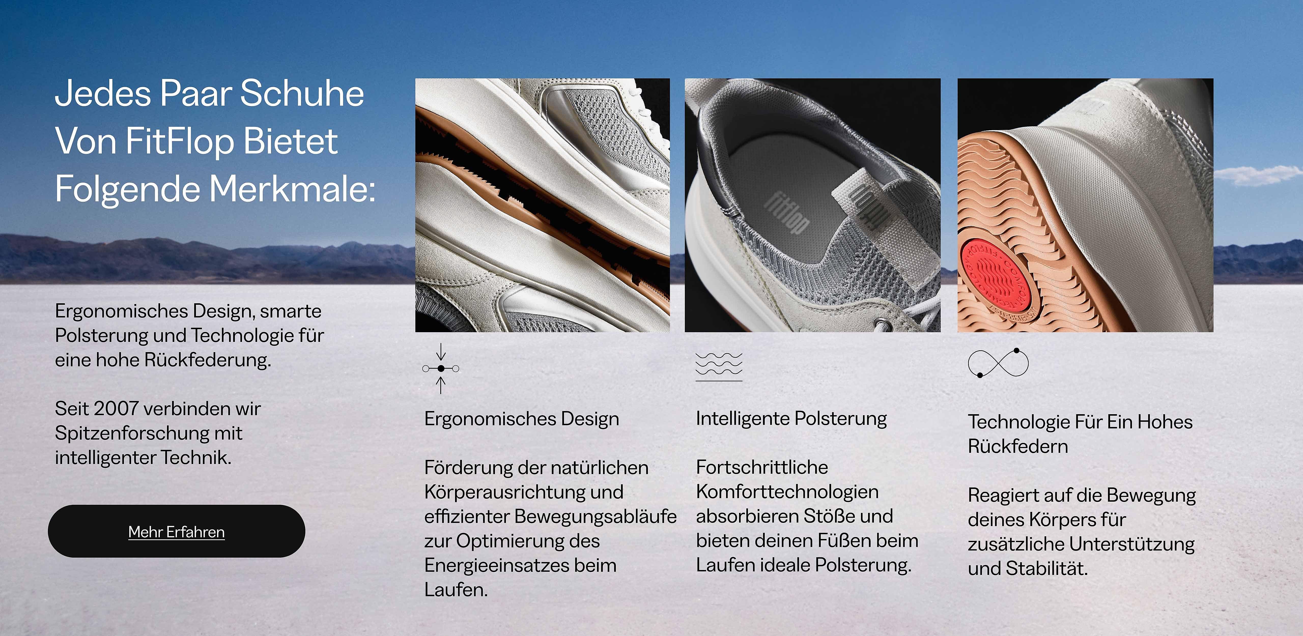 Erfahren Sie mehr über die FitFlop-Technologie
