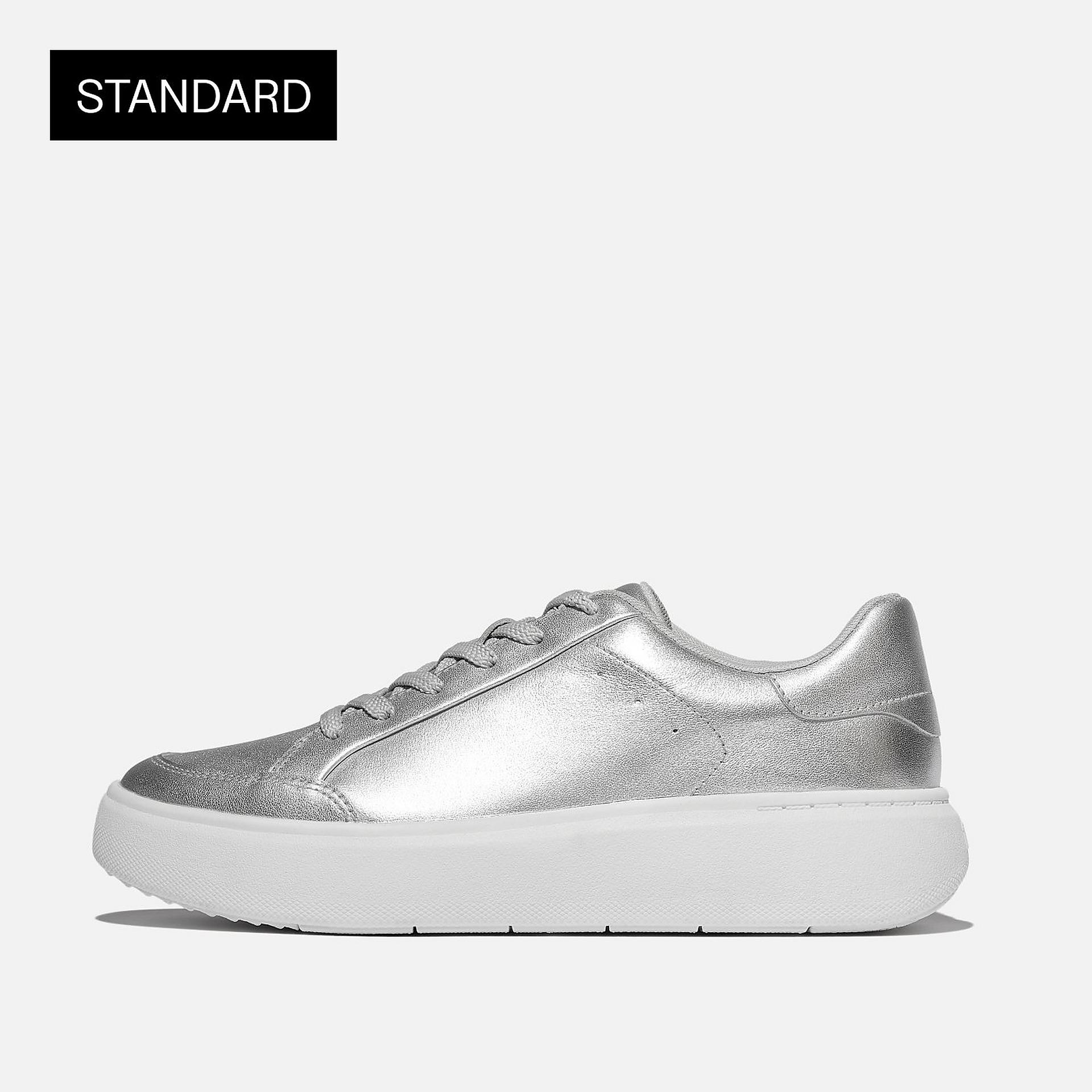 RTG Metallic-Leather Trainers