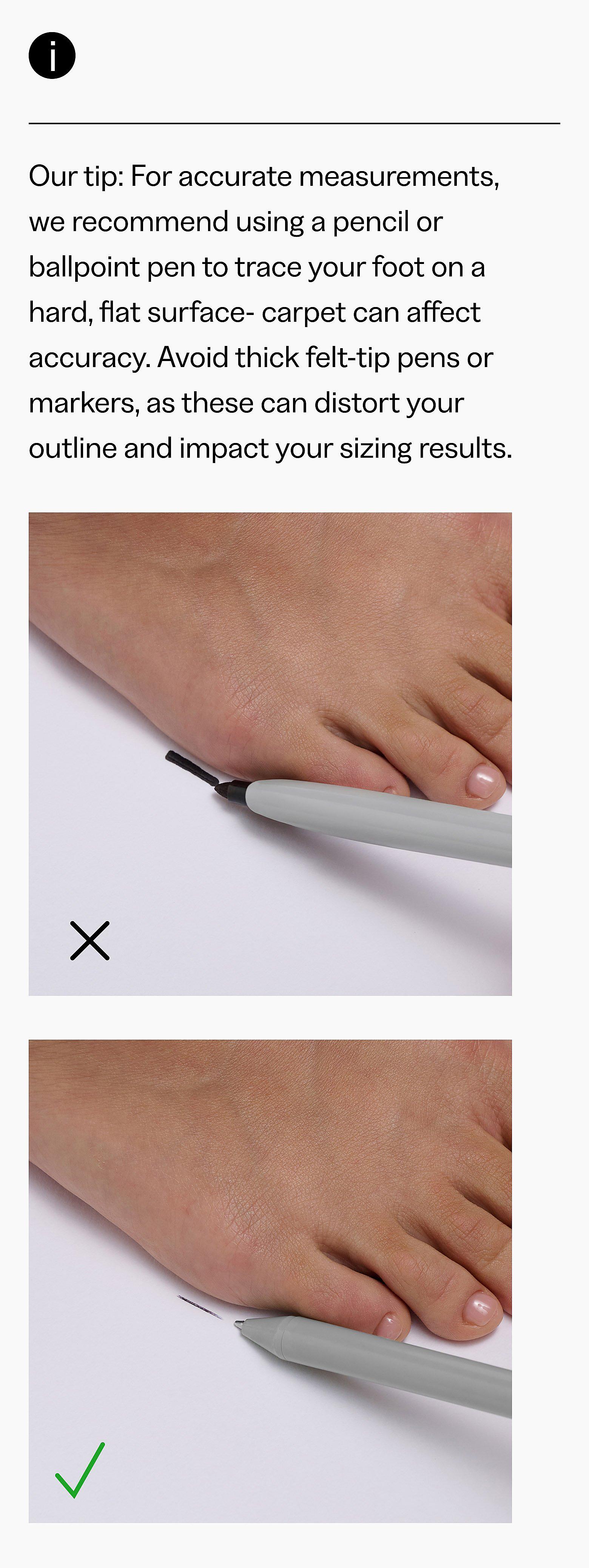 How To Measure Your Feet With FitFlop - Tips