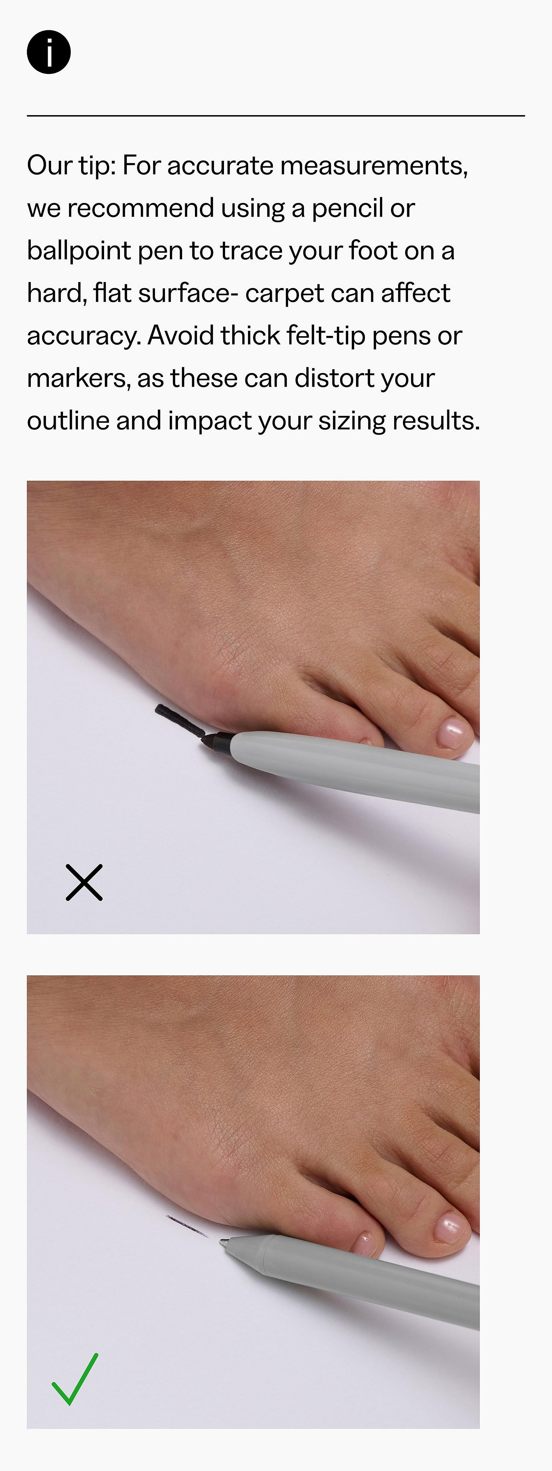 How To Measure Your Feet With FitFlop - Tips