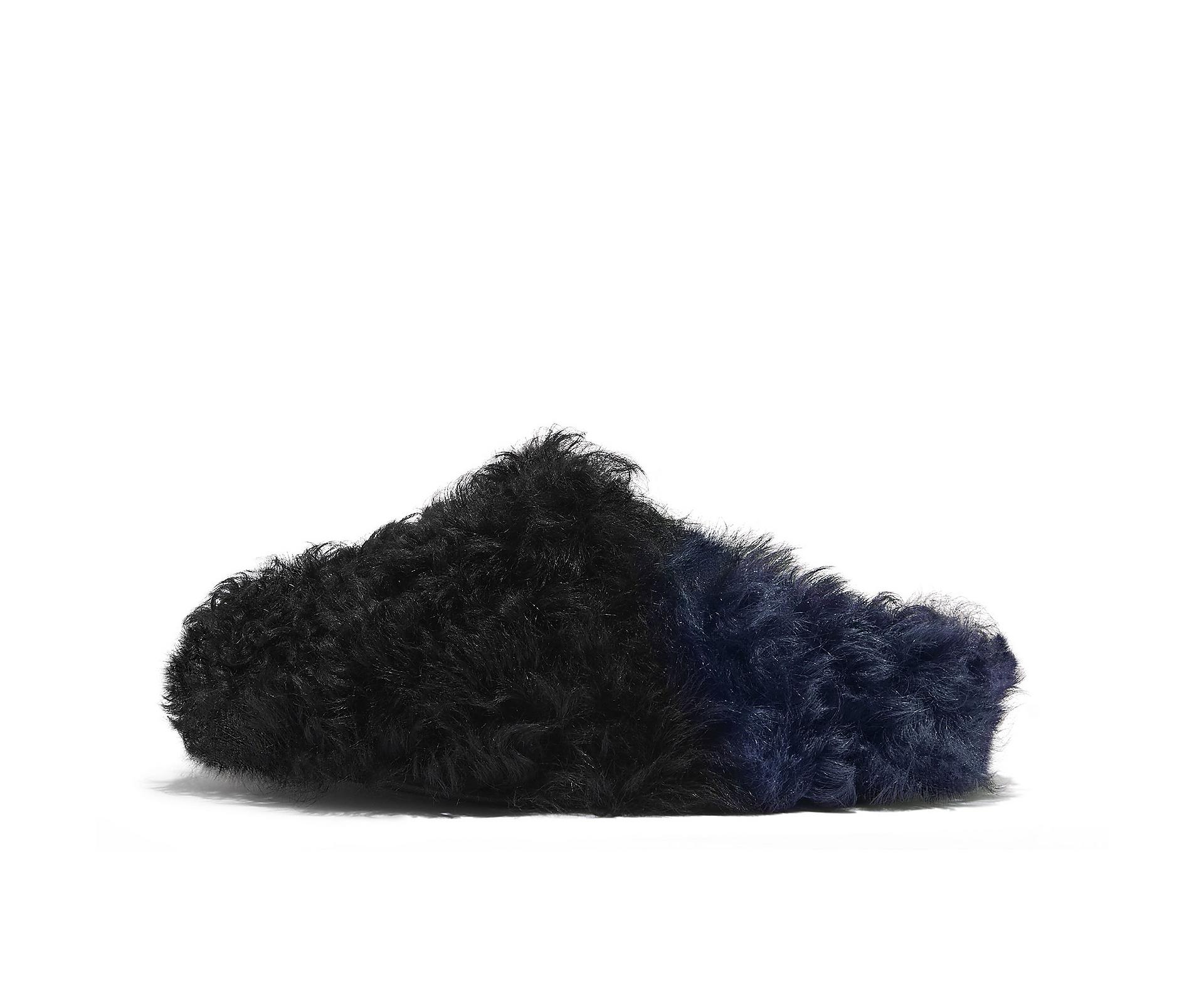 SHUV X Roksanda Curly-Shearling Clogs