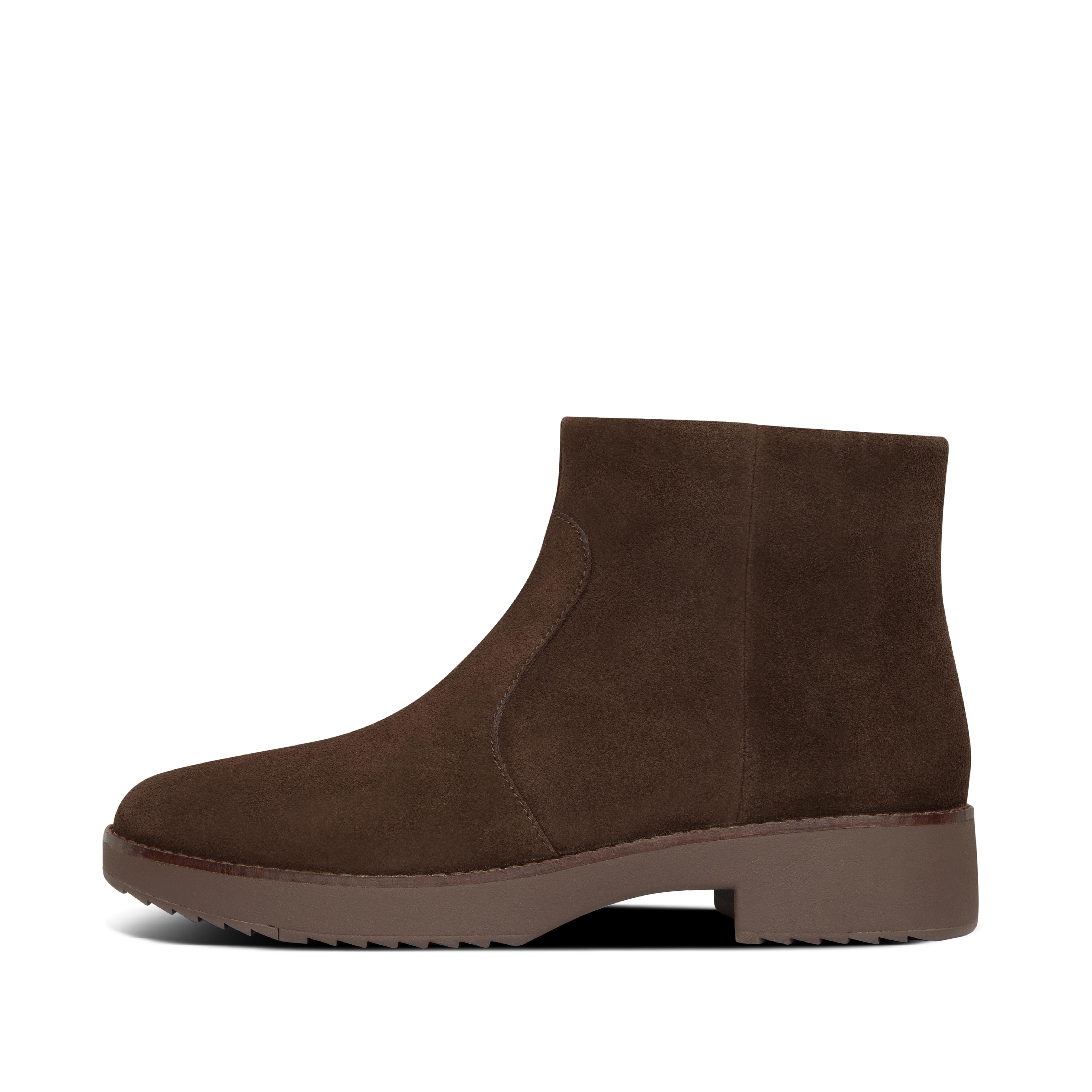 chocolate suede boots